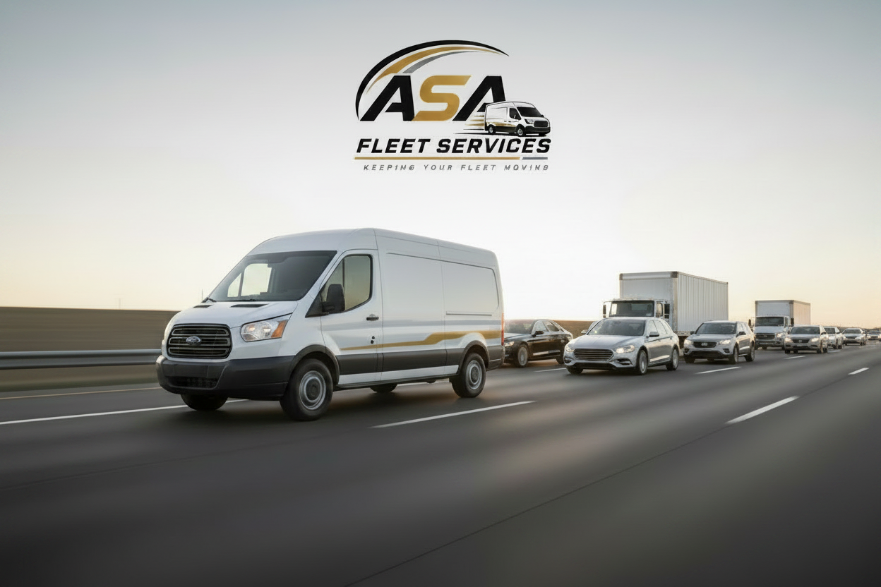 ASA Fleet Services Hero Banner - Filled Right Lanes